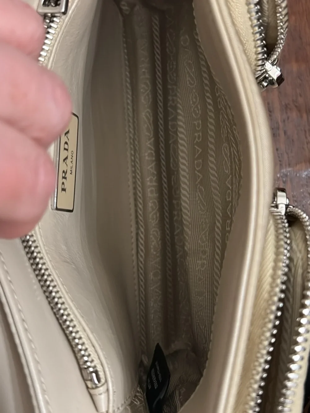 Prada messenger bag